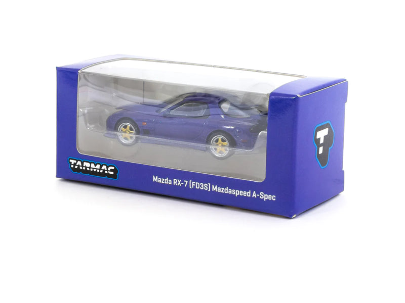 Tarmac Works 1:64 Mazda RX-7 (FD3S) Mazdaspeed A-Spec Innocent Blue Mica