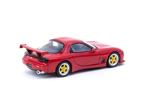 Tarmac Works 1:64 Mazda RX-7 (FD3S) Mazdaspeed A-Spec Vintage in Red HK MInicar Fest 2022 Special Edition