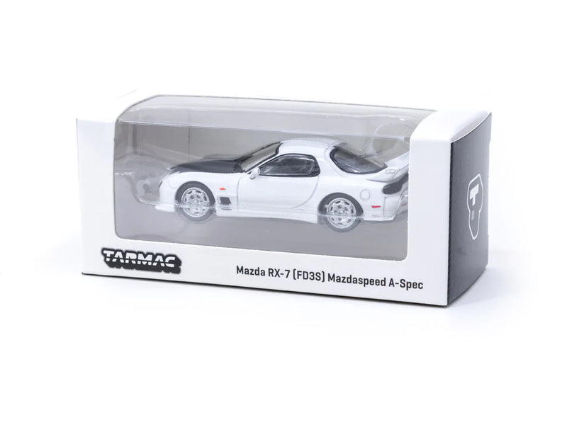Tarmac Works 1:64 Mazda RX-7 (FD3S) Mazdaspeed A-Spec in Chaste White
