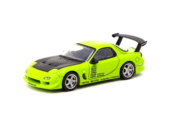 Tarmac Works 1:64 Mazda RX-7 (FD3S) Vertex in Light Green