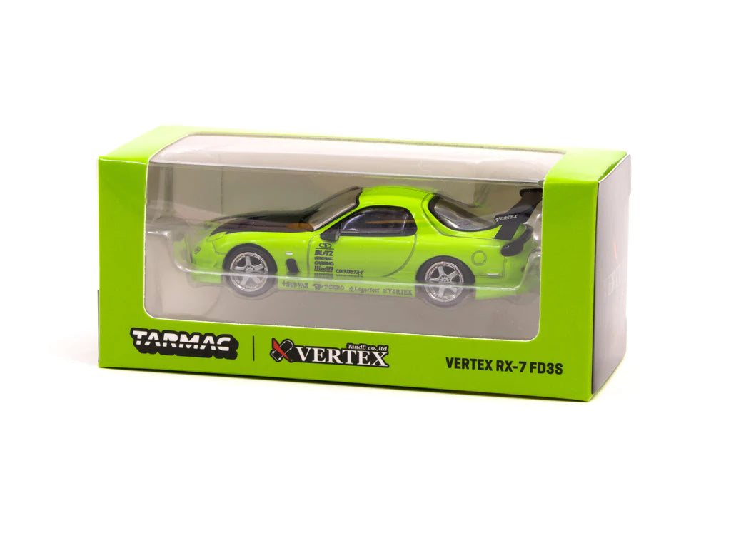 Tarmac Works 1:64 Mazda RX-7 (FD3S) Vertex in Light Green