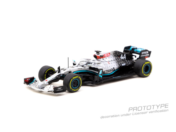 Tarmac Works 1:64 Mercedes-AMG F1 W11 EQ Performance, Barcelona Pre-season Testing 2020 Lewis Hamilton