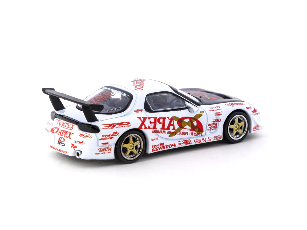 Tarmac Works 1:64 Mazda RX-7 (FD3S) Vertex A'PEX D1 Project