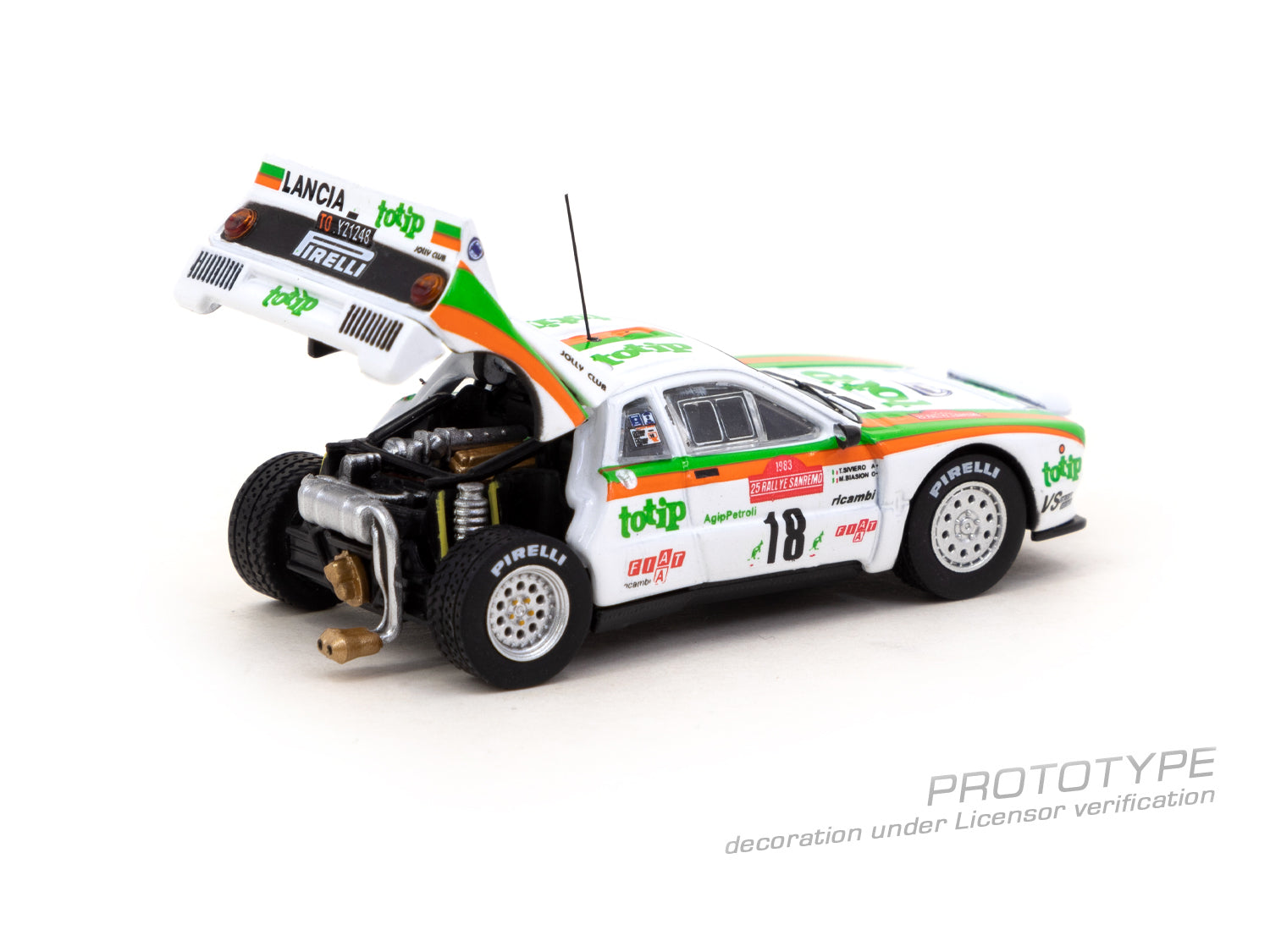 1/64 Tarmac Works 1983 Lancia 037 Rally Rally Monte Carlo