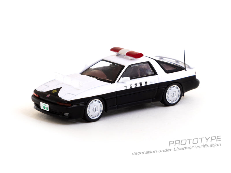 Tarmac Works 1:64 Toyota Supra (A70) Japanese Police Car