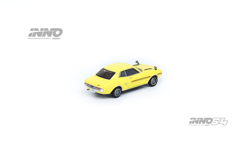 INNO Models 1:64 Toyota Celica 1600GT (TA22) in Yellow