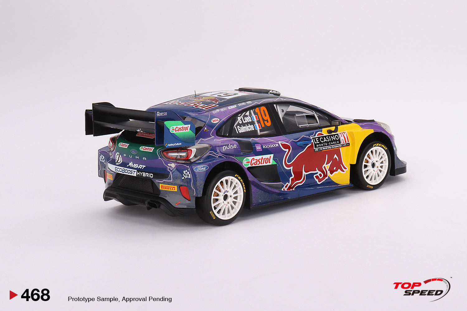 Amazon | TOP SPEED 1/18 フォード Puma Rally1 モンテカルロ