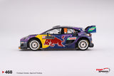 TopSpeed Models 1:18 Ford Puma Rally1 #19 M-Sport Ford WRT  2022 Rally MonteCarlo Winner
