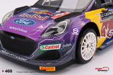 TopSpeed Models 1:18 Ford Puma Rally1 #19 M-Sport Ford WRT  2022 Rally MonteCarlo Winner