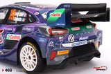 TopSpeed Models 1:18 Ford Puma Rally1 #19 M-Sport Ford WRT  2022 Rally MonteCarlo Winner