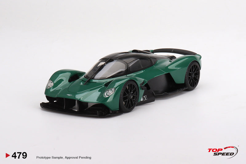 TopSpeed Models 1:18 Aston Martin Valkyrie Aston Martin Racing Green