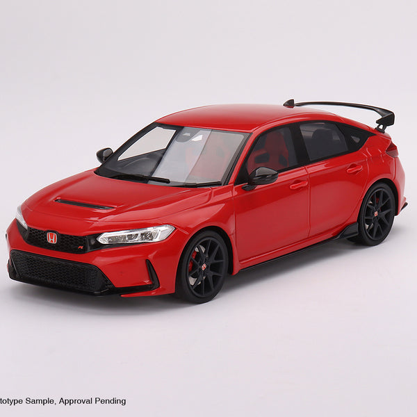 1/18 TOPSPEED Honda Civic TYPE R #1 2023 Pace Car Red