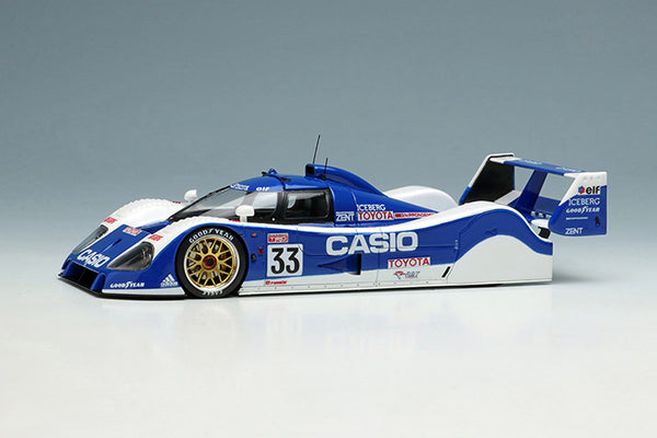 Toyota TS010 "Tom's - CASIO" Le Mans 24h 1992 #33 in White / Blue