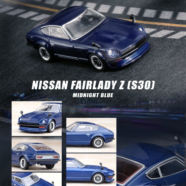 INNO64 1:64 Nissan Fairlady Z (S30) in Dark Blue Metallic