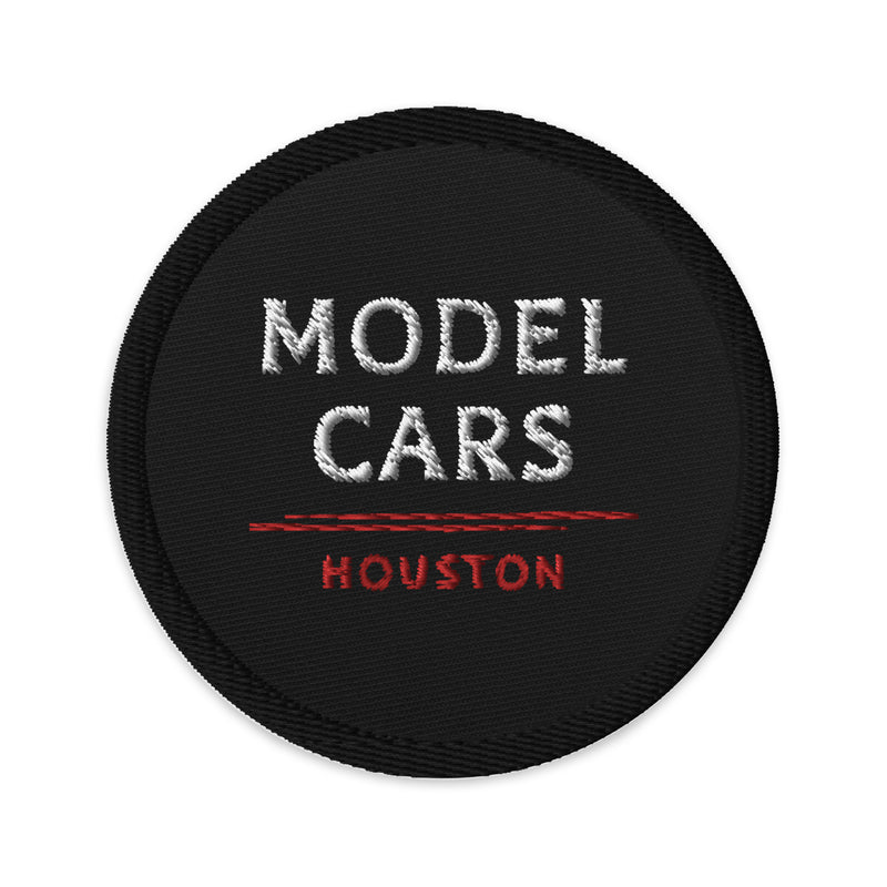Model Cars Houston LOGO Embroidered Patche