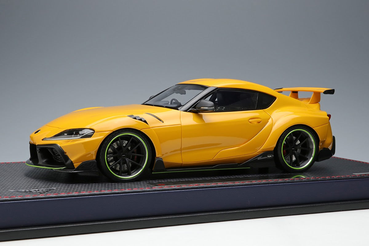 ミニカー　メイクアップ　GRスープラ　1/18 Make Up Co., Ltd / IDEA 1:18 Toyota GR Supra TOM'S Edition 2020