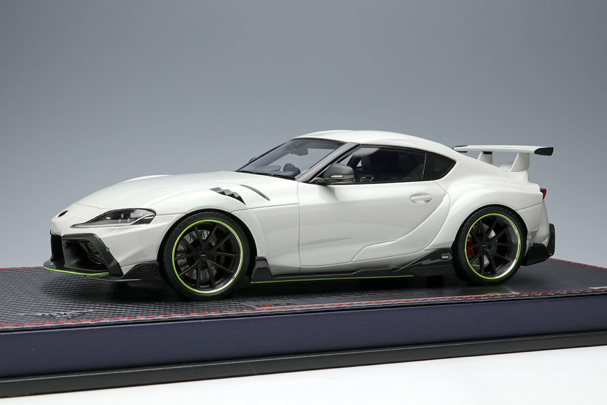 ミニカー MAKE UP TOYOTA GR Supra (Japan ver.) Make Up Co., Ltd / IDEA 1:18 Toyota GR Supra TOM'S Edition 2020