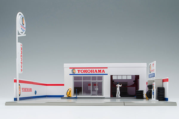 Tomytec 1:64 Tomicarama Tire Shop (Yokohama Tire)