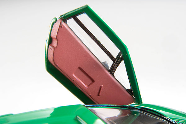 TomyTec 1:64 Lamborghini Countach in Green Fully Open Die-cast