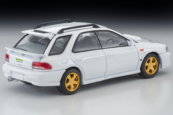 Tomytec 1:64 Subaru Impreza Pure Sports Wagon WRX STi Ver. V 1998 in White