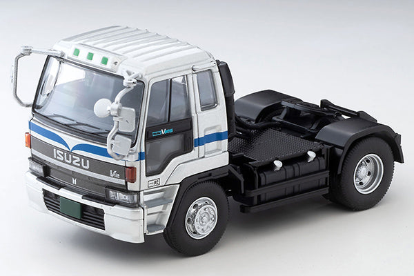 Tomytec 1:64 Isuzu 810EX Car Transporter (Antico ASZ022) in Silver