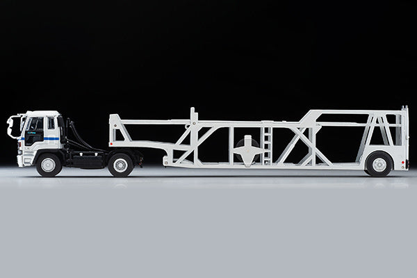 Tomytec 1:64 Isuzu 810EX Car Transporter (Antico ASZ022) in Silver