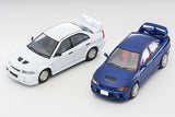 Tomytec 1:64 Mitsubishi Lancer GSR Evolution IV in Navy Blue