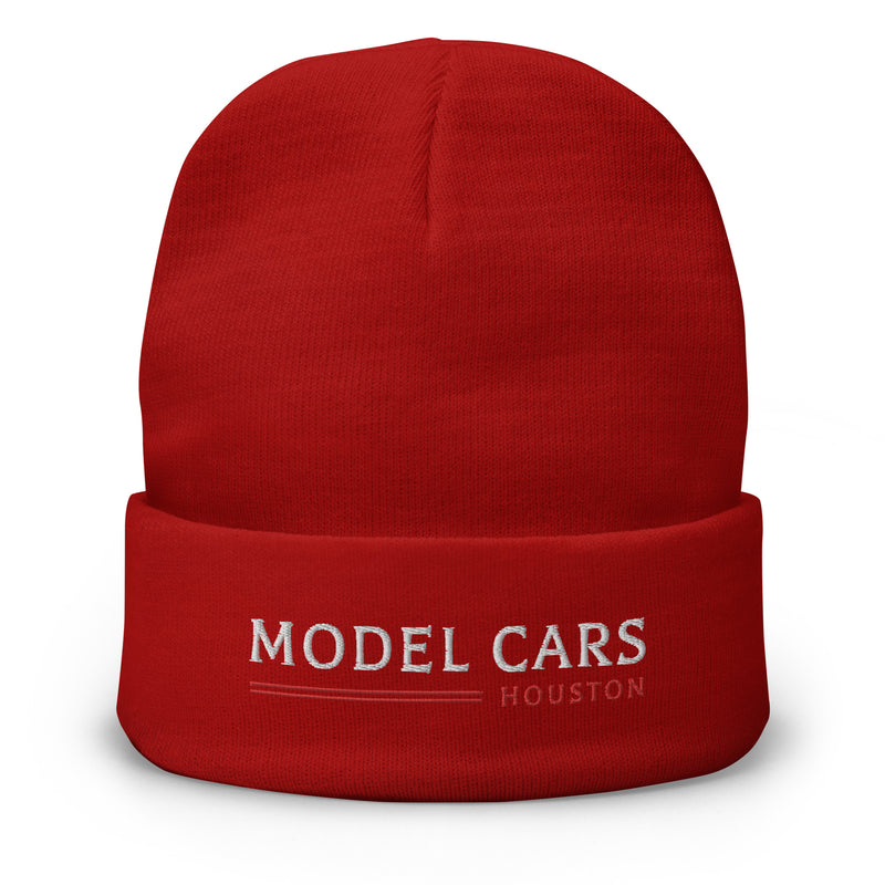 Model Cars Houston Embroidered Beanie