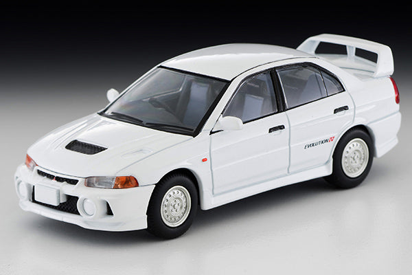 Tomytec 1:64 Mitsubishi Lancer Evolution IV White