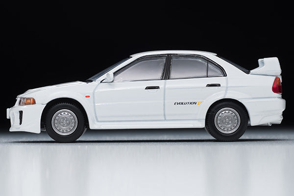 Tomytec 1:64 Mitsubishi Lancer Evolution IV White – Model