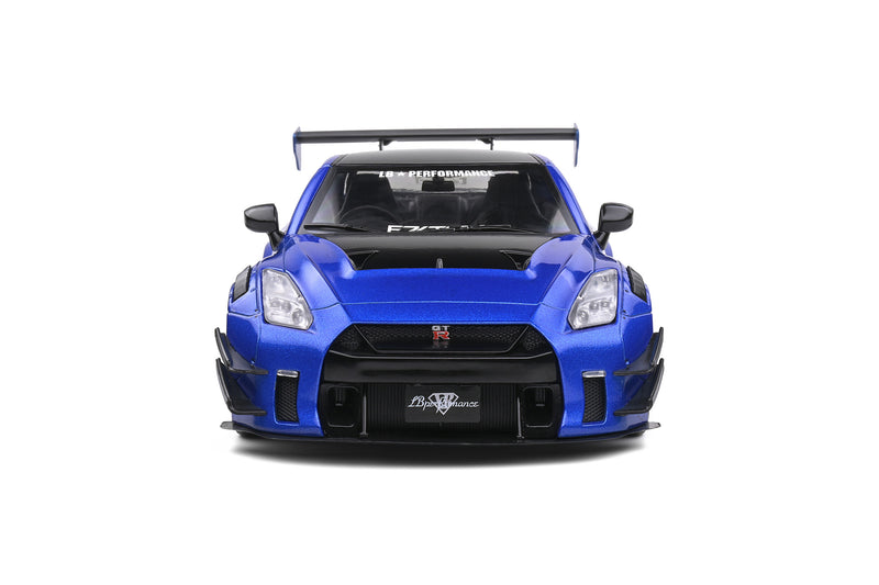 Solido 1:18 Nissan Skyline GT-R 2020 Liberty Walk V2 in Metallic Blue