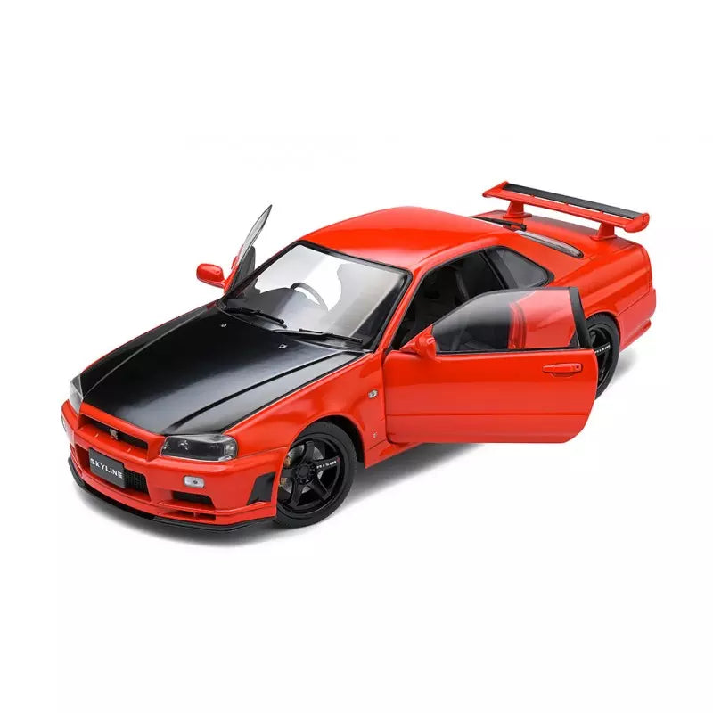 Solido 1:18 Nissan Skyline GT-R (R34) in Active Red