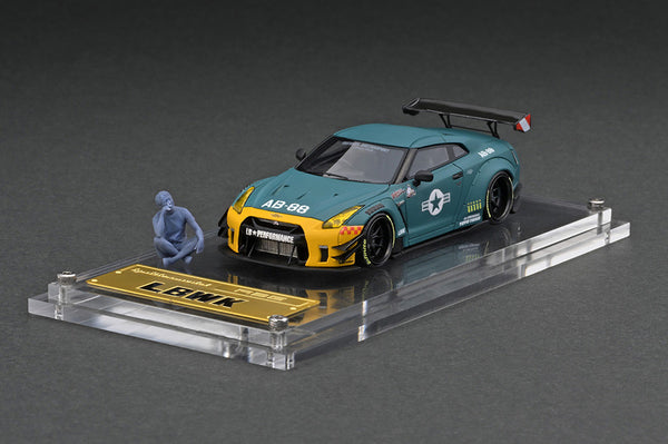 ignition model 1/43 LB-WORKS NISSAN SKYLINE GT-R (R35) Green