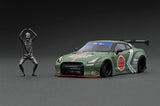 Ignition Model 1:43 Nissan GT-R (R35) LB-WORKS Zero Fighter Tokyo Auto Salon 2015 with Mr. Kato Figure