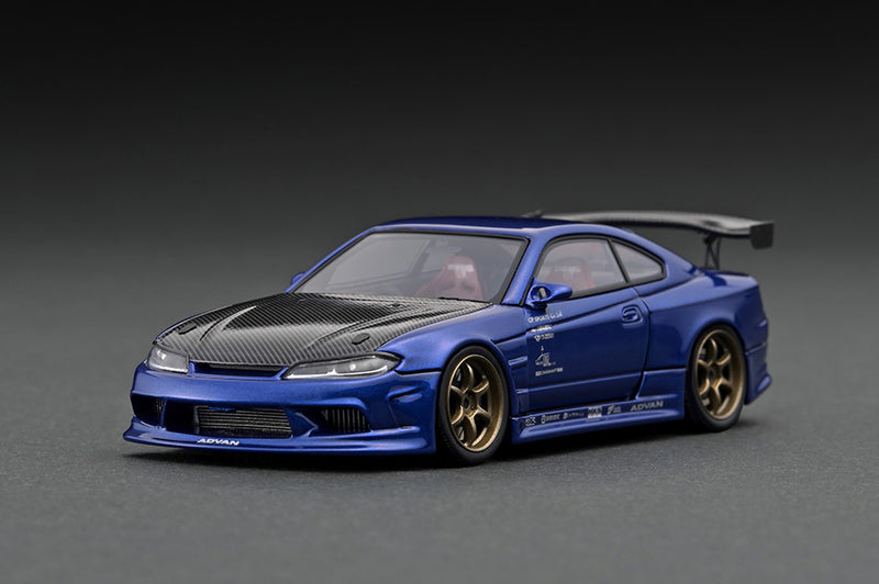 Ignition Model 1:43 Nissan Silvia (S15) Vertex Edition in Dark Blue