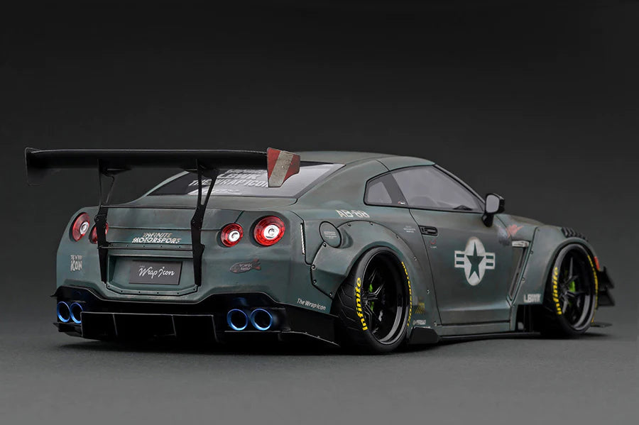 ミニカー Nissan GT-R R35 type 2 Matte Green Amazon | IG 2346 1/18 LB-WORKS Nissan GT-R R35 type 2 Matte