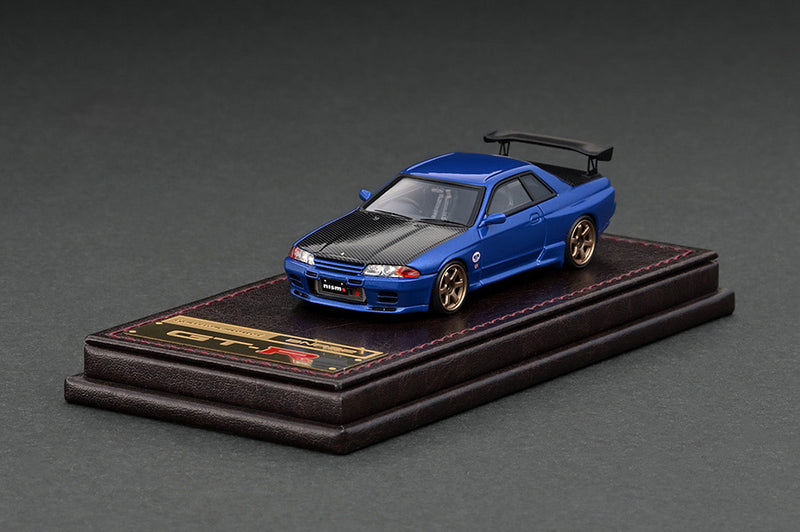 Ignition Model 1:64 Nissan Skyline GT-R (BNR32) NISMO in Blue with Engine Display
