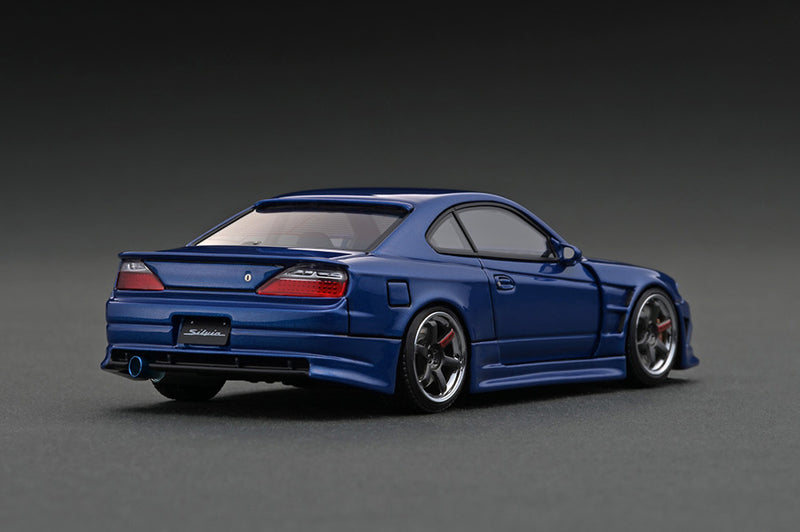 Ignition Model 1:43 Nissan Silvia (S15) Vertex Edition in Blue Metallic