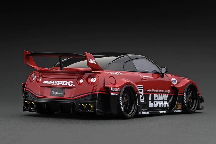 模型製作用品 1/18 LB-Silhouette WORKS 35GT-RR 1/18 Top Speed LB-Silhouette WORKS GT NISSAN 35GT-RR Ver.2