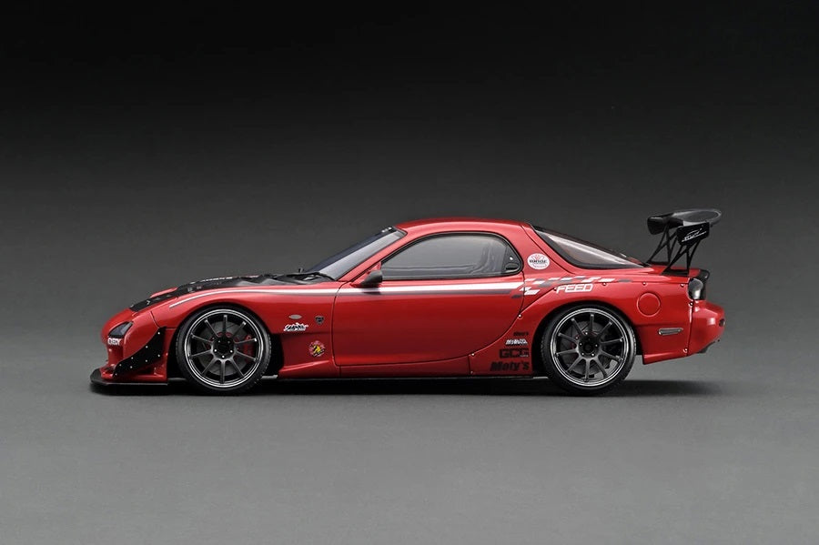 Mazda RX-7 (FD3S) FEED 魔王 Red 1:18 Ignition Model 1:18 Mazda RX-7 (FD3S) FEED RX-7 (FD3S) MAOU