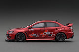 Ignition Model 1:43 Mitsubishi Lancer Evolution X (CZ4A) Red Metallic with 4B11 Gold Engine Display