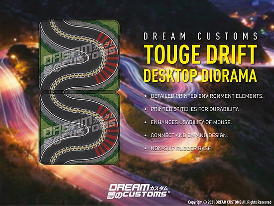 Dream Customs 1/64 Touge Drift Desktop Diorama