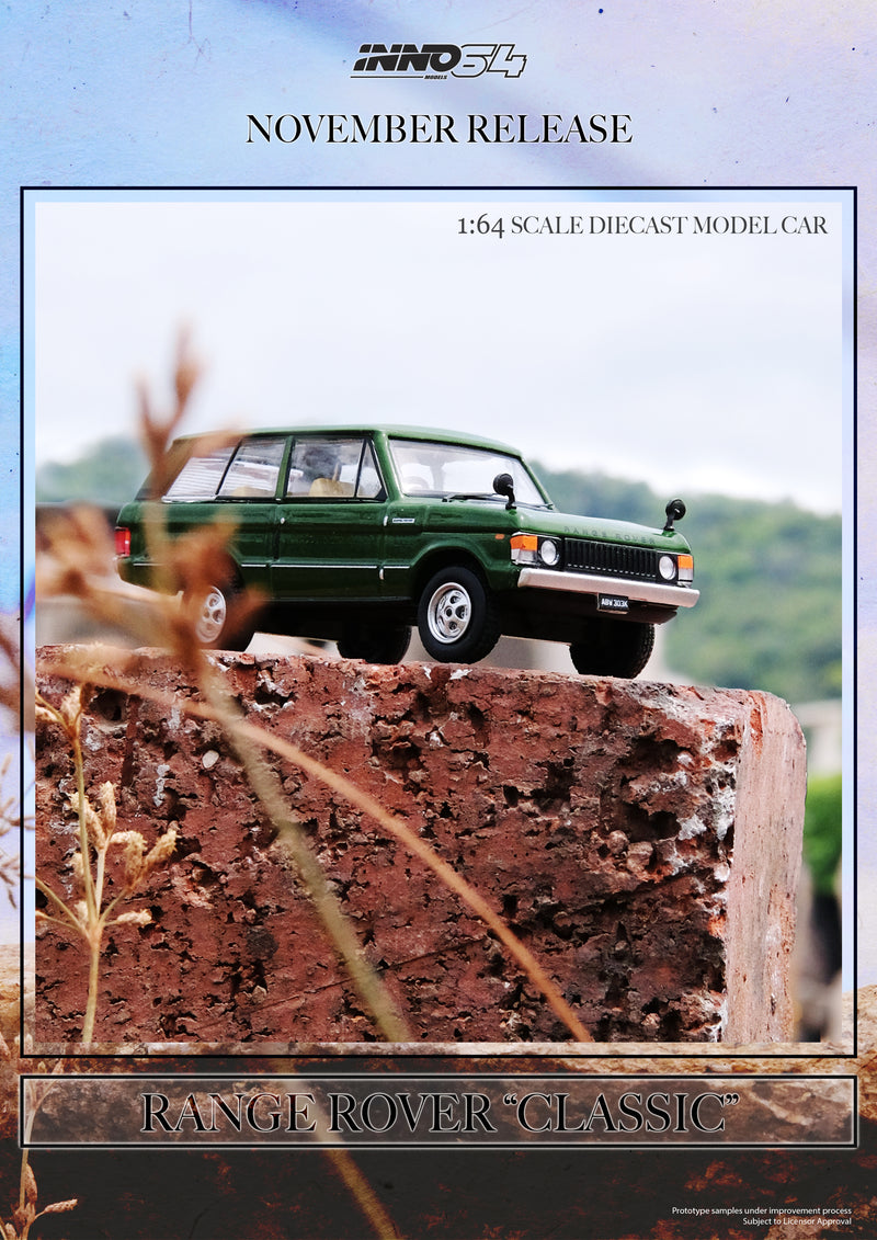 INNO64 1:64 Range Rover "CLASSIC" in Lincoln Green
