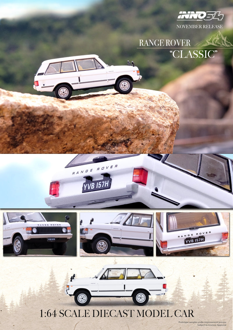 INNO64 1:64 Range Rover "CLASSIC" in White