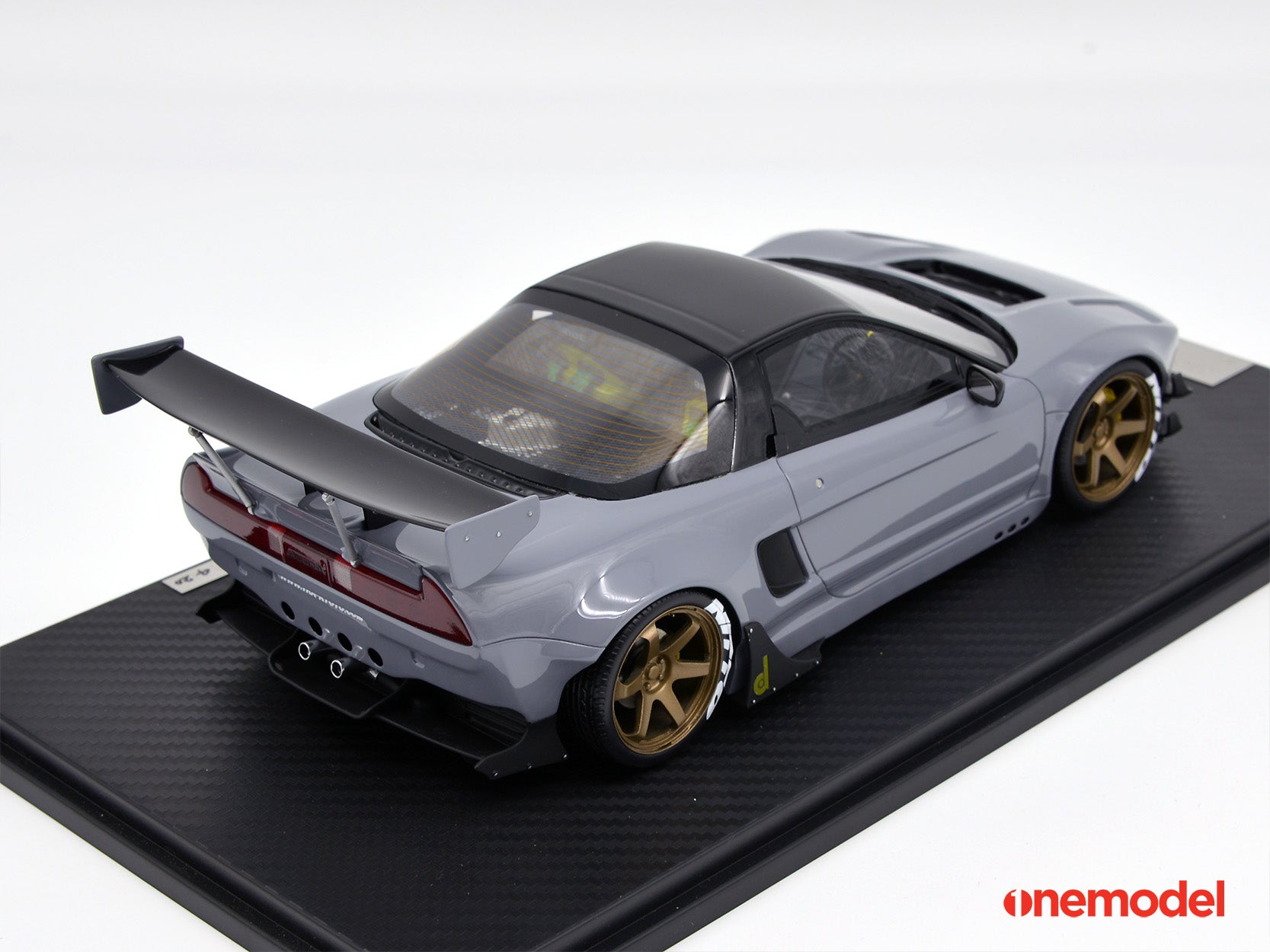 One Model 1:18 Honda NSX NA1 GT Rocket Bunny Gray – Model Cars Houston