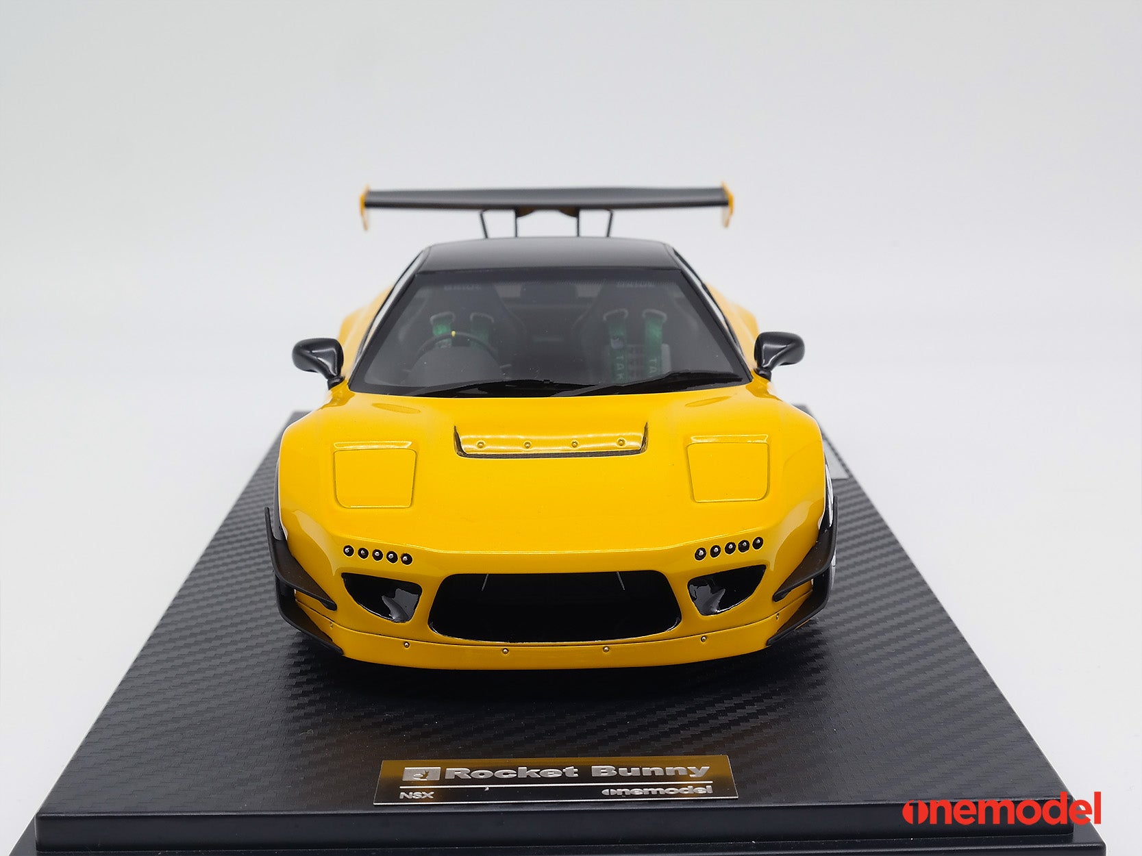 新規購入 One Model 1:18 Honda NSX NA1 GT Rocket Bunny Yellow – Model ミニカー