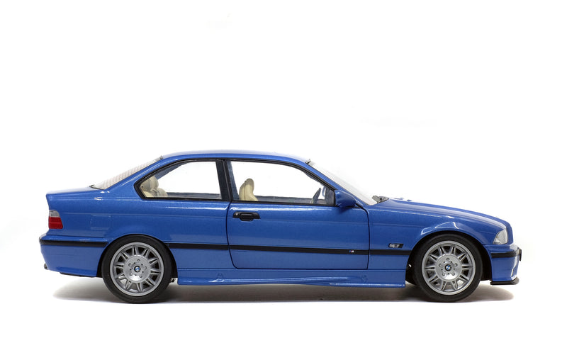 Solido 1:18 BMW E36 M3 Coupe –Bleu Estoril – 1990