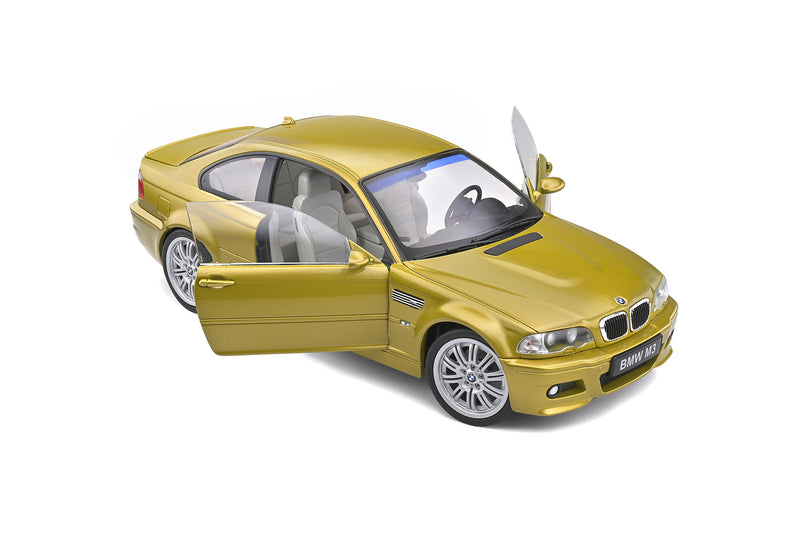 Solido 1:18 BMW E46 M3 COUPÉ – PHOENIX YELLOW – 2000