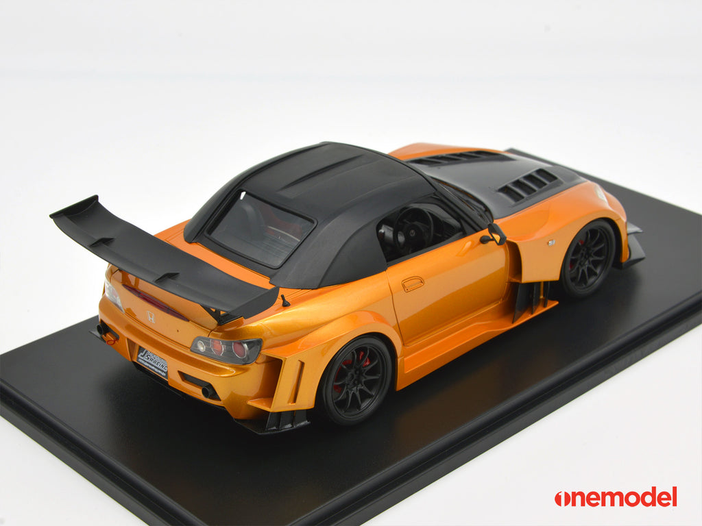 年末のプロモーション大特価！ S2000 Honda 1:18 Model One J's Orange Racing 乗用車