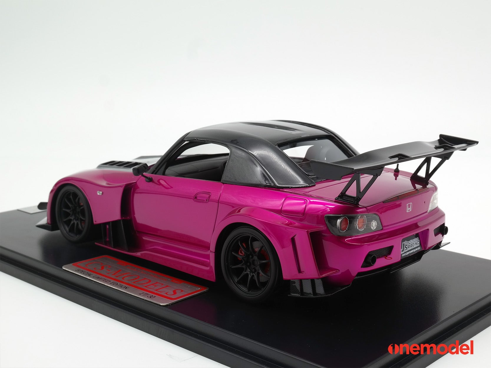 One Model 1:18 Honda S2000 J's Racing Pink – Model Cars Houston